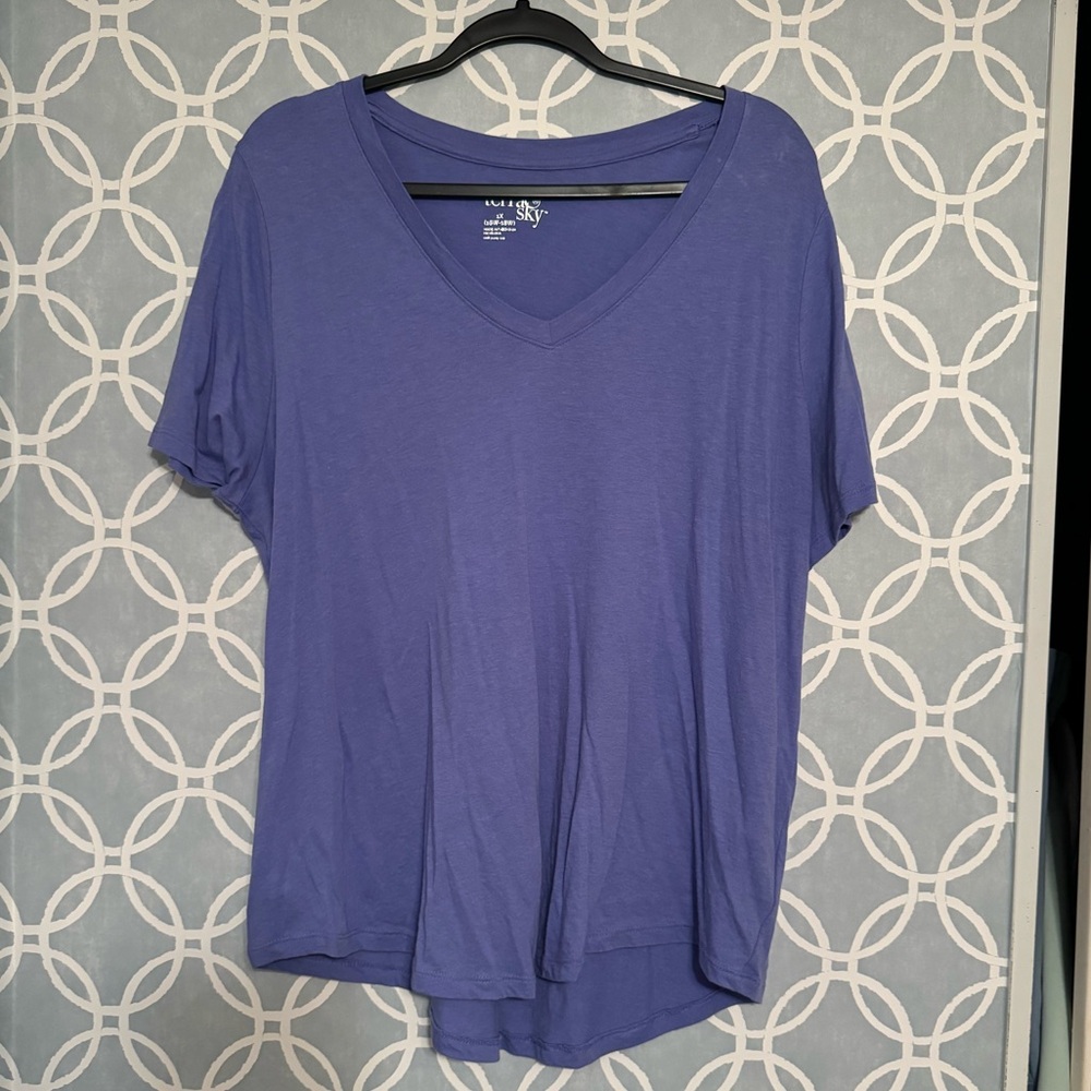 Purple shirt